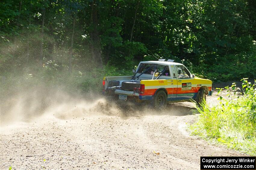 Scott Parrott / Ian Holmes Chevy S-10 on SS8, Height O' Land I.