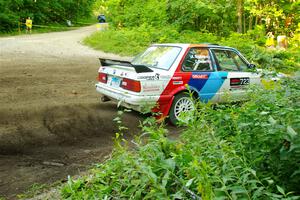 Calvin Cooper / Kelsey Stephens BMW 318is on SS14, Height O' Land III.