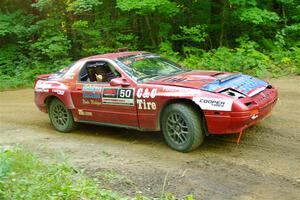 Al Dantes, Jr. / Andrew Sims Mazda RX-7 LS on SS14, Height O' Land III.