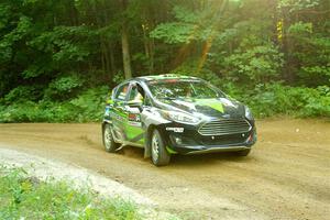 Paul Dickinson / Alison LaRoza Ford Fiesta on SS14, Height O' Land III.