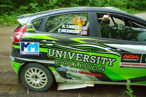 Paul Dickinson / Alison LaRoza Ford Fiesta on SS14, Height O' Land III.