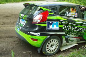 Paul Dickinson / Alison LaRoza Ford Fiesta on SS14, Height O' Land III.