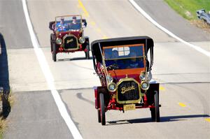 Anton Traut's 1909 Buick and David Magy's 1909 Buick