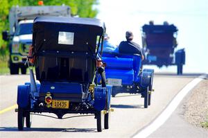 Vince Smith's 1912 Maxwell and Dave Mickelson's 1911 Maxwell