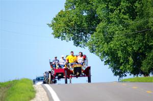 Ron Gardas, Jr.'s 1908 Ford Model S and Rick Lindner's 1903 Ford