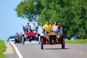 Ron Gardas, Jr.'s 1908 Ford Model S and Rick Lindner's 1903 Ford