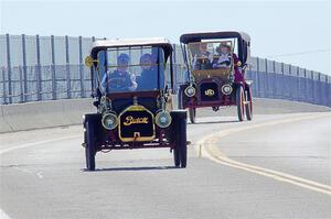 John Pole's 1910 Buick and Jim Golumb's 1906 REO