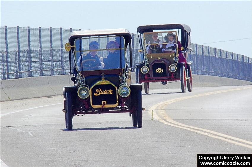 John Pole's 1910 Buick and Jim Golumb's 1906 REO