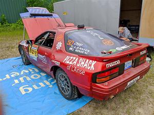 Al Dantes, Jr. / Zach Rondeau Mazda RX-7 LS