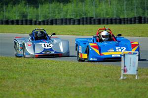 Jim Nash's and Russell King's Spec Racer Ford 3s