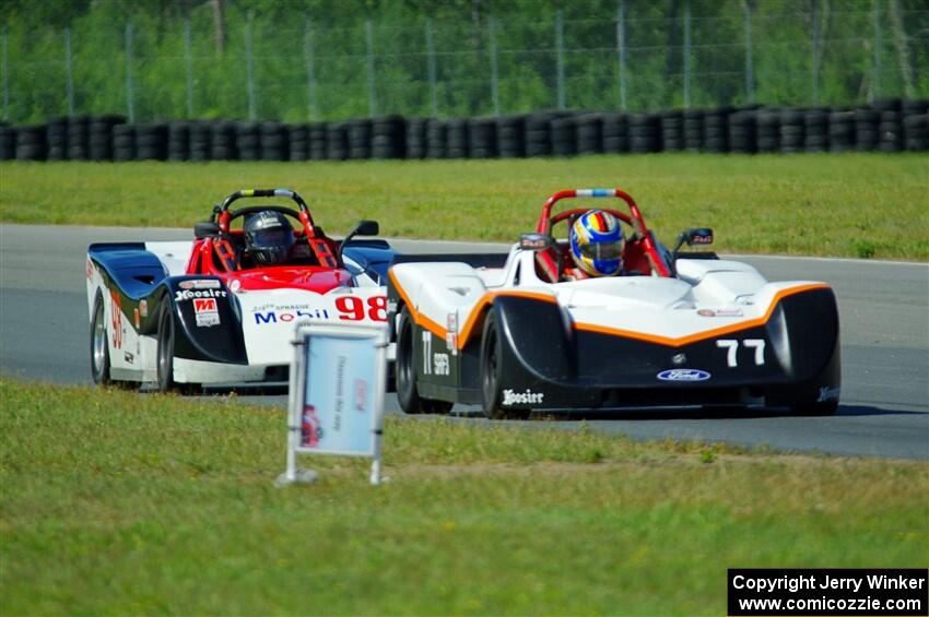 Sven Mueller's and Craig Wheatley's Spec Racer Ford 3s