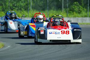 Craig Wheatley's, Jim Nash's and Russell King's Spec Racer Ford 3s