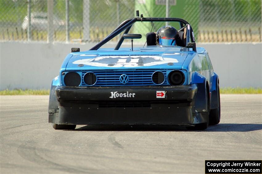 Brooke Fairbanks' H Production VW Rabbit Cabrio and