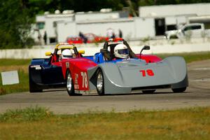 Reid Johnson's and Dave Glodowski's Spec Racer Ford 3s