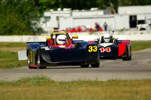 Dave Glodowski's Spec Racer Ford 3 and Andrew Janssen's Spec Racer Ford