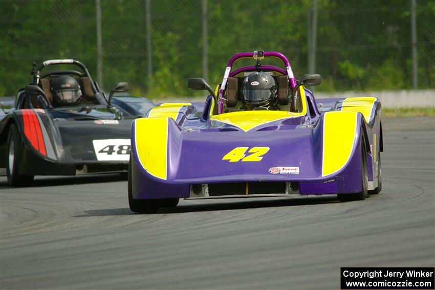 Bob Barton's and Nolan Elder's Spec Racer Ford 3s
