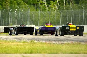 Nolan Elder's, Bob Barton's and Sean Yahn's Spec Racer Ford 3s