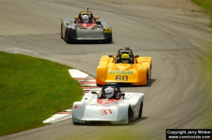 Maksim Belov's, Tim Gray's and Dave Glodowski's Spec Racer 3s