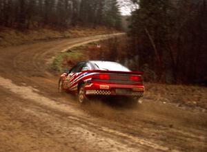 Mike Cienkosz / Yurek Cienkosz drift their Mitsubishi Eclipse GSX through a sweeper on East Steamboat Rd.