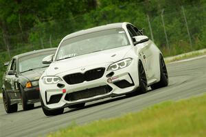 Dan Huberty's BMW M2 CS Racing and C.J. Harayda's STU BMW M3