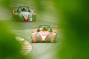 Pius Eigenmann's and Martin Wiedenhoeft's P2 Radical SR3s