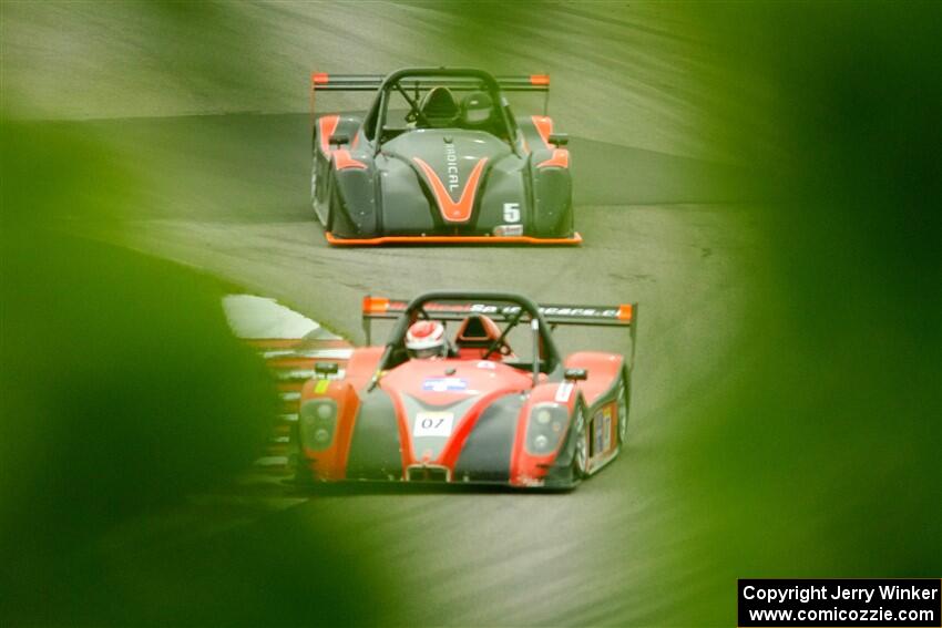 Pius Eigenmann's and Martin Wiedenhoeft's P2 Radical SR3s