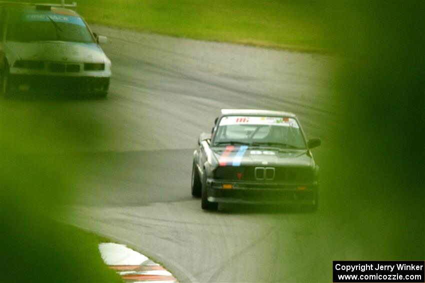 Jessica Johnk's ITJ BMW 325i and Joe Bungert's ITJ BMW 318ti
