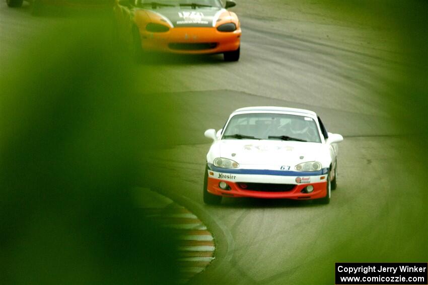 Bill Collins' and Cam Ebben's Spec Miata Mazda Miatas