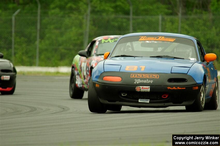 Gordon Kuhnley's and Chris Craft's Spec Miata Mazda Miatas