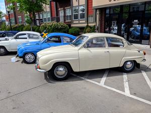 SAAB 93F and SAAB 96 (foreground)