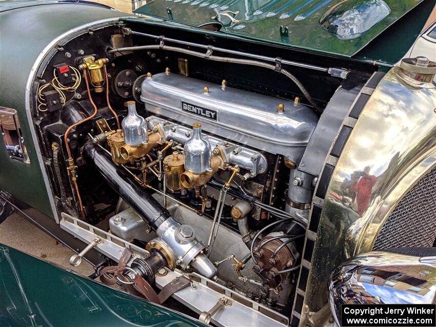 1925 Bentley Red Label 3.0L engine detail
