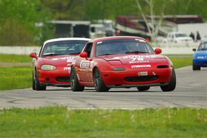 Mitch Welker's and Andrew Jenkins' Spec Miata Mazda Miatas