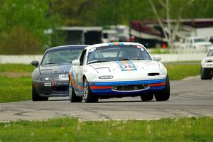 Andrea King's and Aaron Jongbloedt's Spec Miata Mazda Miatas