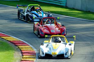 Terry Olson's Radical SR8, Will Lin's Radical SR8 and Antoine Comeau's Radical SR3 RSX 1500