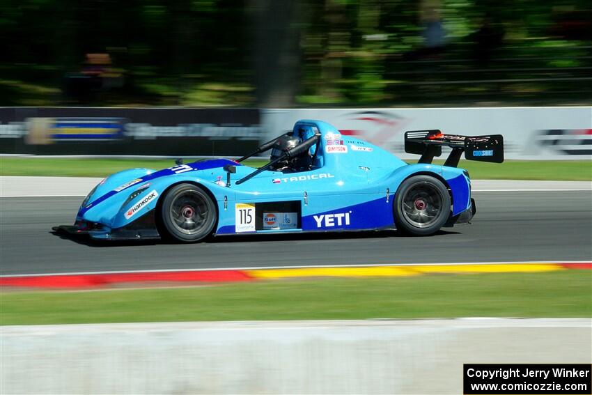 Tad Cusack's Radical SR3 RSX 1500