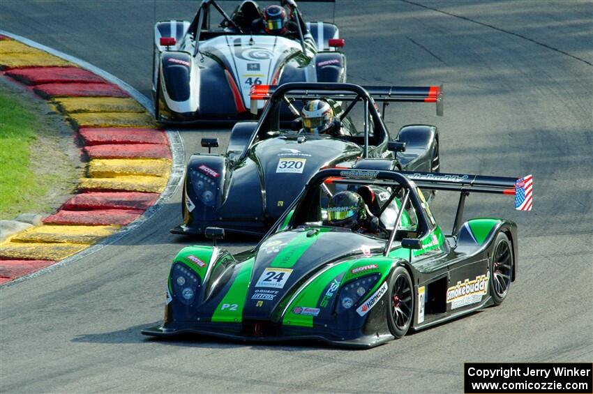 Greg Gorski's, Gerhard Watzinger's and Todd Snyder's Radical SR3 RSX 1500s