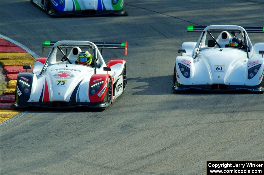 Kevin Poitras' and Mike Anzaldi's Radical SR3 RSX 1340s