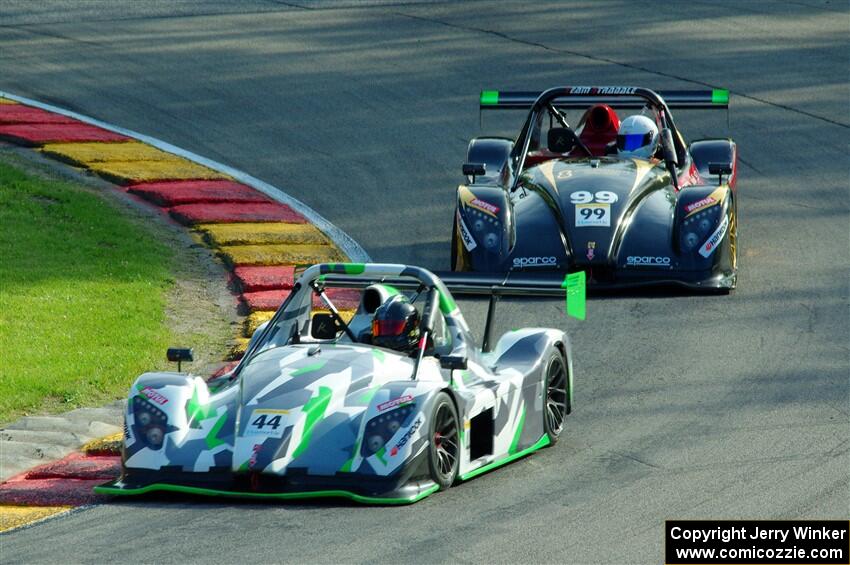 Andrew Marks' and John Rante's Radical SR3 RSX 1340s