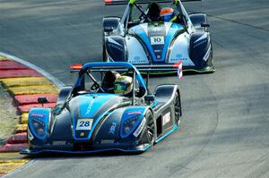 Gustavo Rafols' and Antoine Comeau's Radical SR3 RSX 1500s