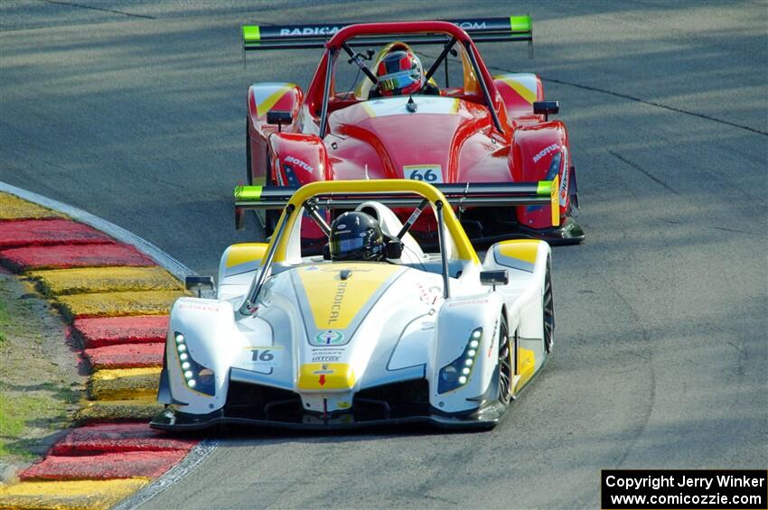 Terry Olson's and Will Lin's Radical SR8s
