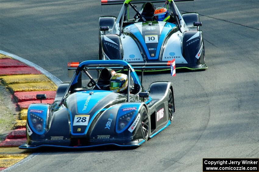 Gustavo Rafols' and Antoine Comeau's Radical SR3 RSX 1500s