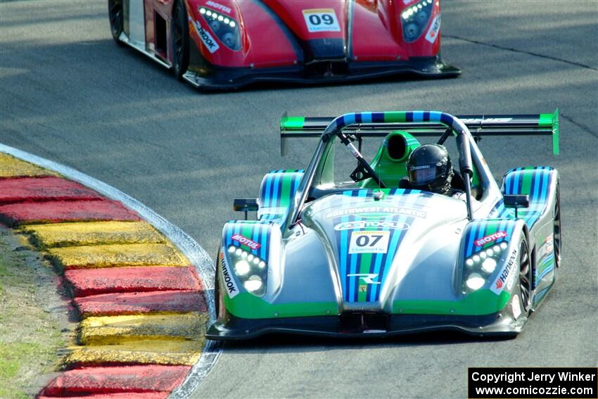 Tim Sanderson's Radical SR3 RSX 1340 and Alain Derzie's Radical SR3 RSX 1500