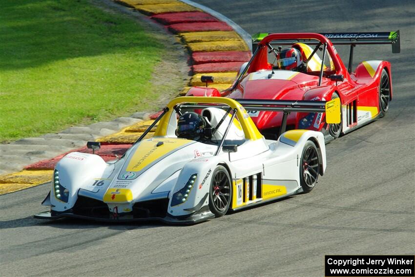 Terry Olson's and Will Lin's Radical SR8s