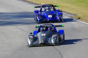 Christian Weir's Radical SR3 RSX 1340 and Mike D'Ambrose / Mike D'Ambrose, Jr.'s Radical SR3 RSX 1340