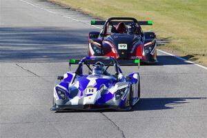 Andrew Marks' Radical SR3 RSX 1340 and John Rante's Radical SR3 RSX 1340