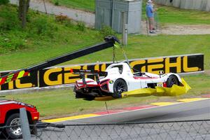 Noah Ping's Radical SR3 XX 1500 comes by on the hook.