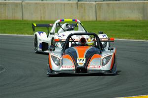 Kent Myers' Radical SR3 XX 1500 and Steve Jenks' Radical SR10