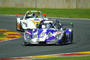 Andrew Marks' Radical SR3 RSX 1340 and Reece Everard's Radical SR3 RSX 1500