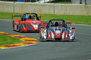 Tom Palladino's Radical SR3 XX 1500 and Pius Eigenmann's Radical SR3 RS 1500