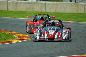 Tom Palladino's Radical SR3 XX 1500 and Pius Eigenmann's Radical SR3 RS 1500